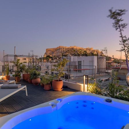 Meno Suite With Private Terrace - Jaccuzzi, Acropolis View Афіни Екстер'єр фото