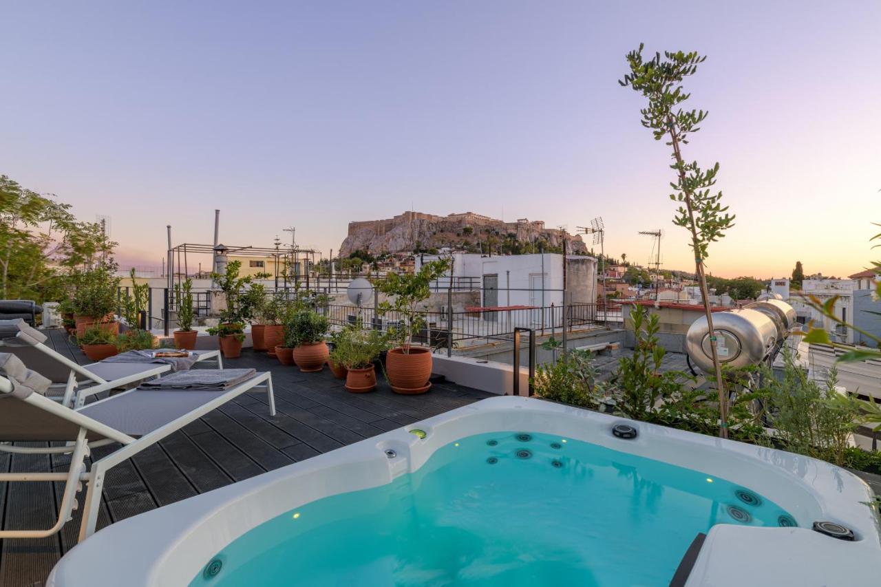 Meno Suite With Private Terrace - Jaccuzzi, Acropolis View Афіни Екстер'єр фото