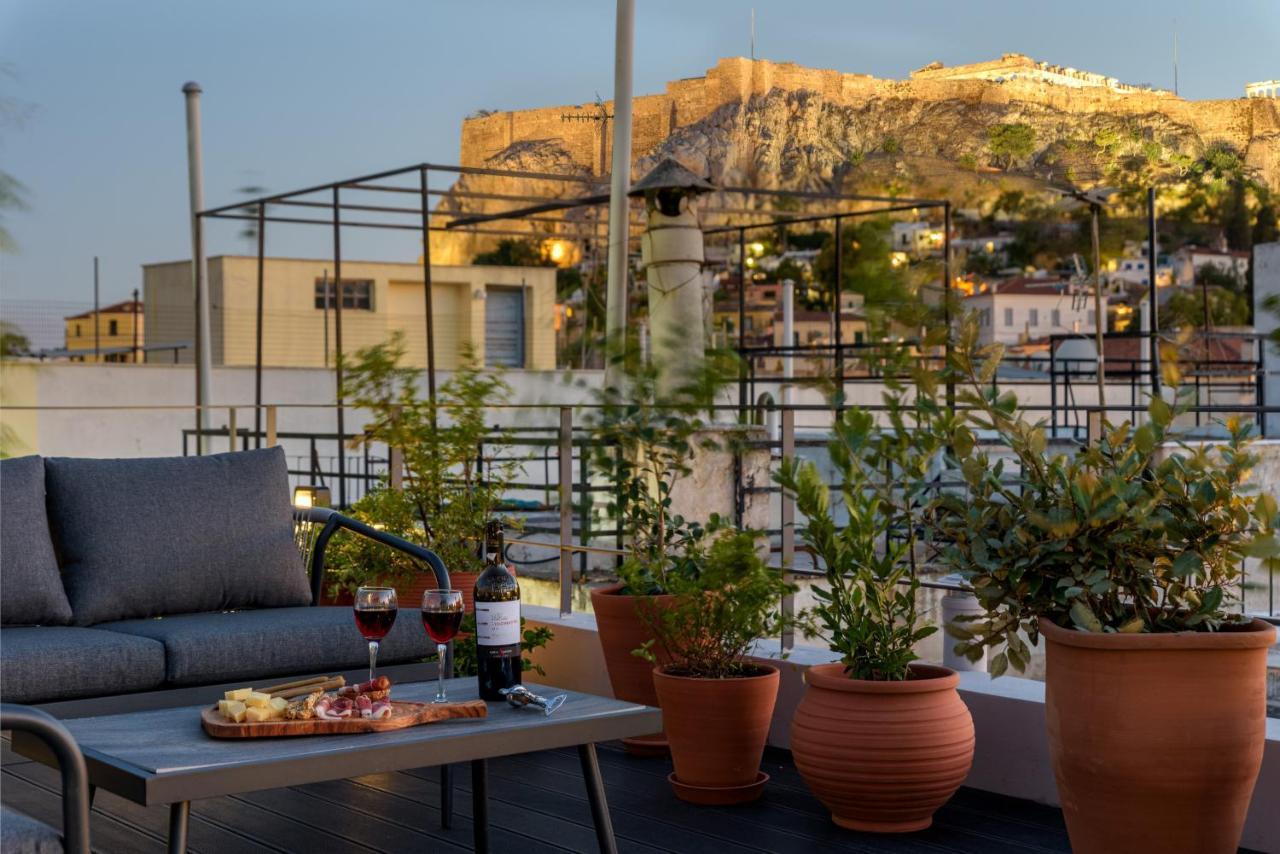 Meno Suite With Private Terrace - Jaccuzzi, Acropolis View Афіни Екстер'єр фото
